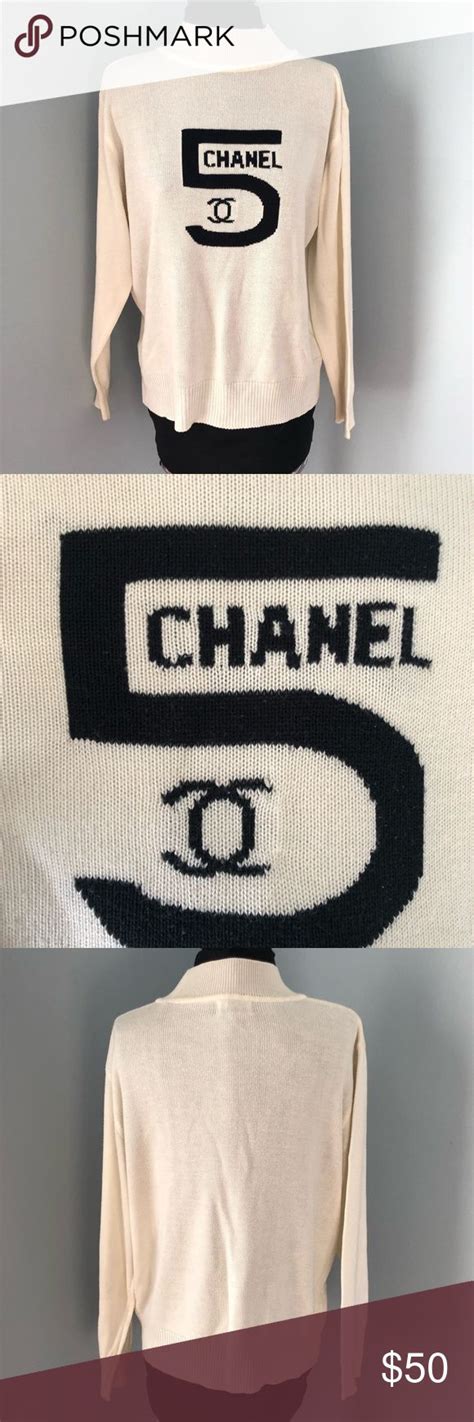 chanel no 5 sweater